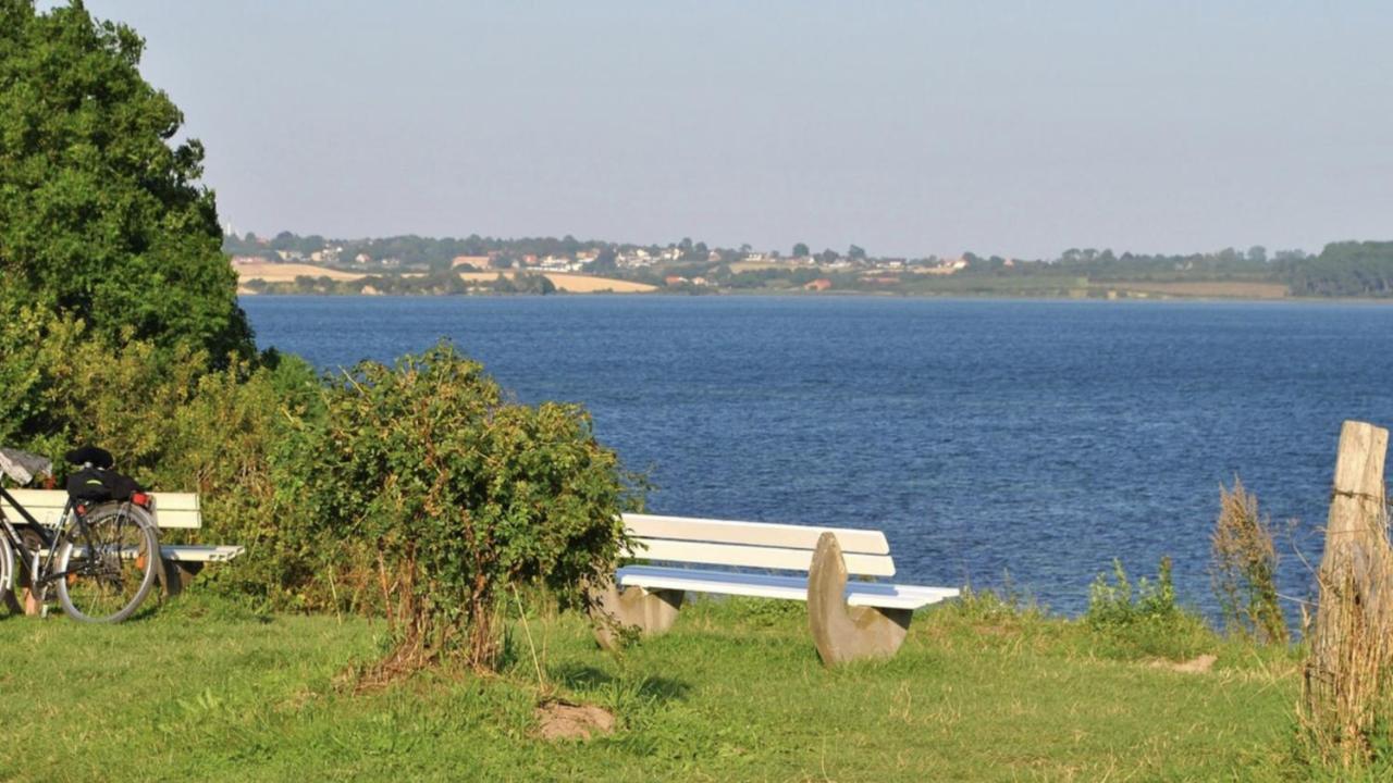 Strandblick Mit Strandkorb & Fahrraedern Glücksburg Exteriér fotografie