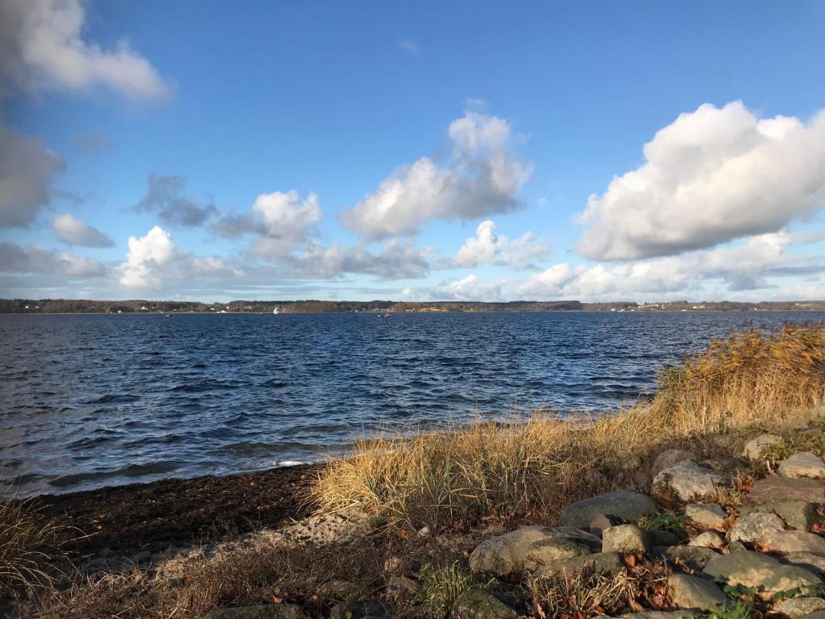Strandblick Mit Strandkorb & Fahrraedern Glücksburg Exteriér fotografie